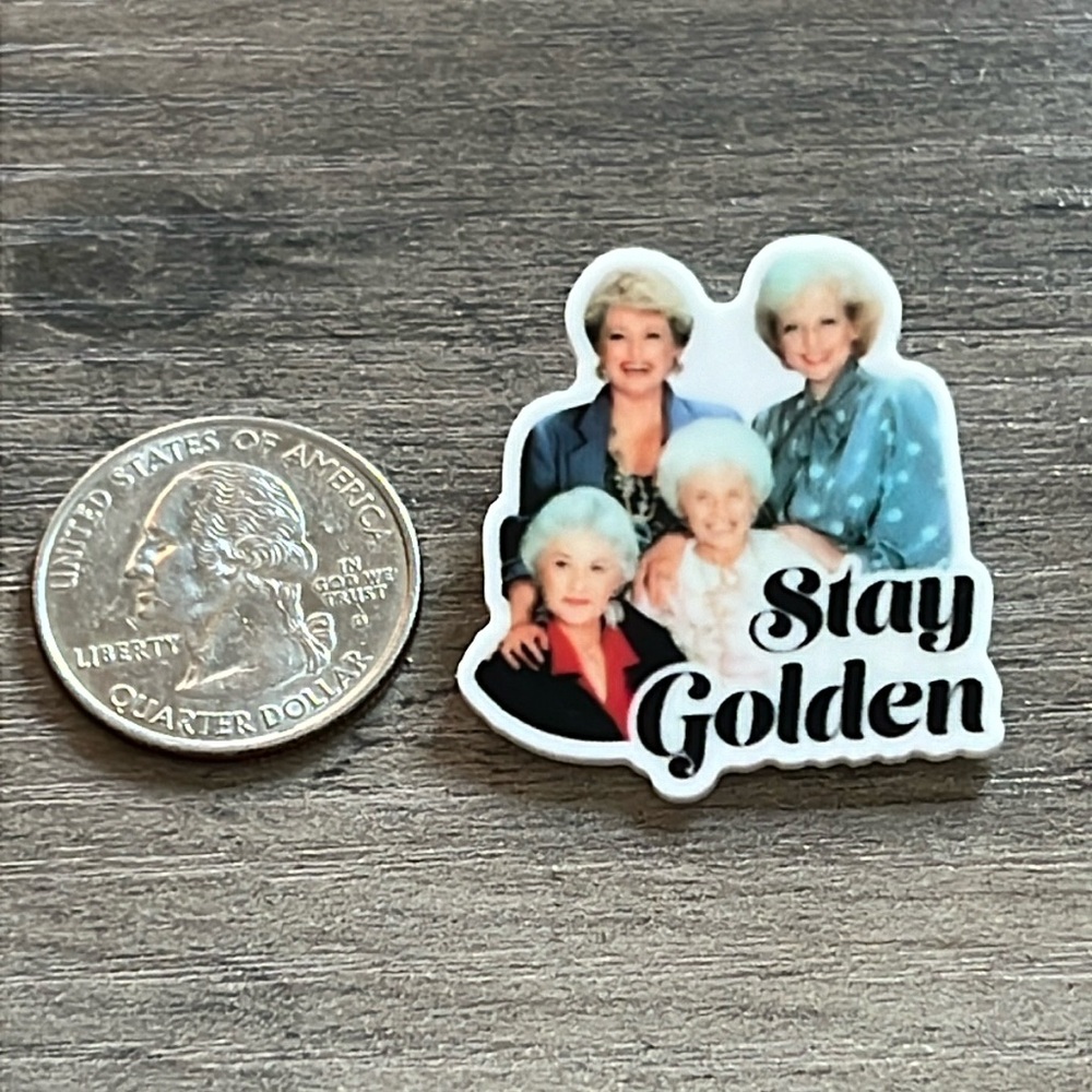 🎄 5 for $25 🎄 Handmade Golden Girls pin